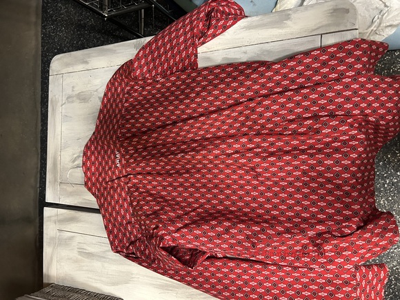 Western Wrangler  button down size medium - Picture 2 of 5